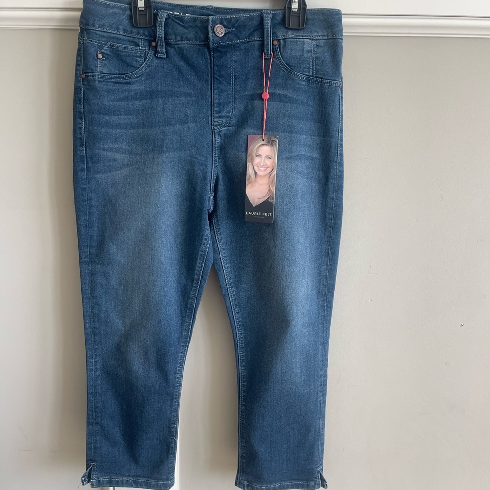 Laurie Felt Capri Silky Jeans Size Small